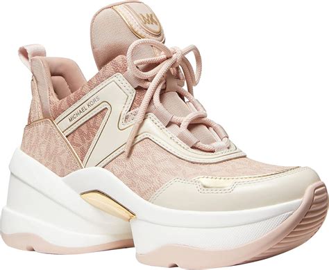 michael kors pink sneakers.